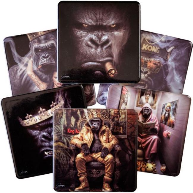 Lot de 6 sous-verres - alexandre granger